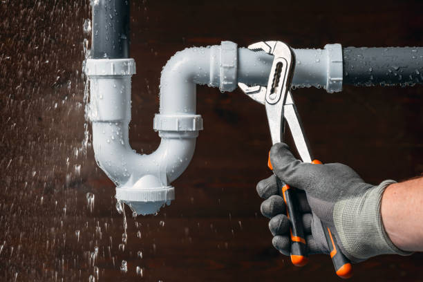 Professional Leak Detection technician working in Guilford, IN